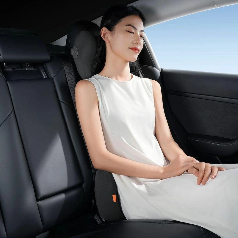 Automobilio aušinimo galvos atrama Clu Baseus ComfortRide serijos automobilis (juodas)