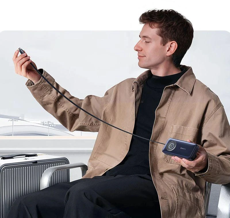 Baseus EnerCore CR11 20000 mAh USB-C 100W juoda
