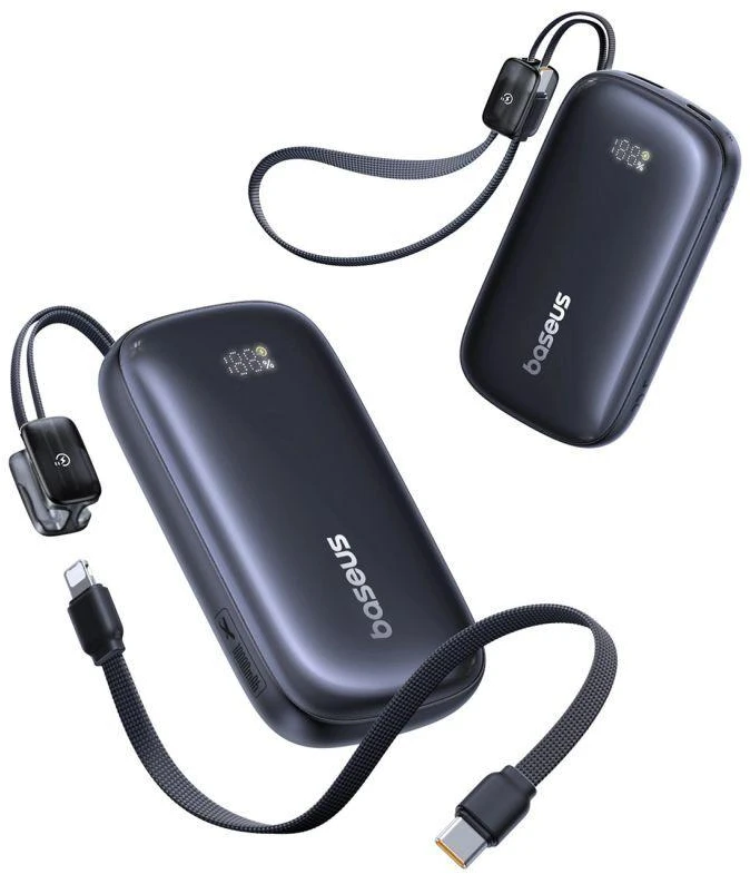 Baseus EnerFill FC21 QPow3 Ultra 10000 mAh 22,5W juoda
