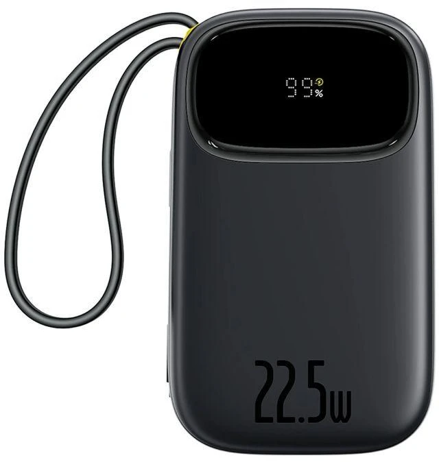 Baseus EnerFill FC31 20000 mAh USB-C Lightning 22.5W juoda