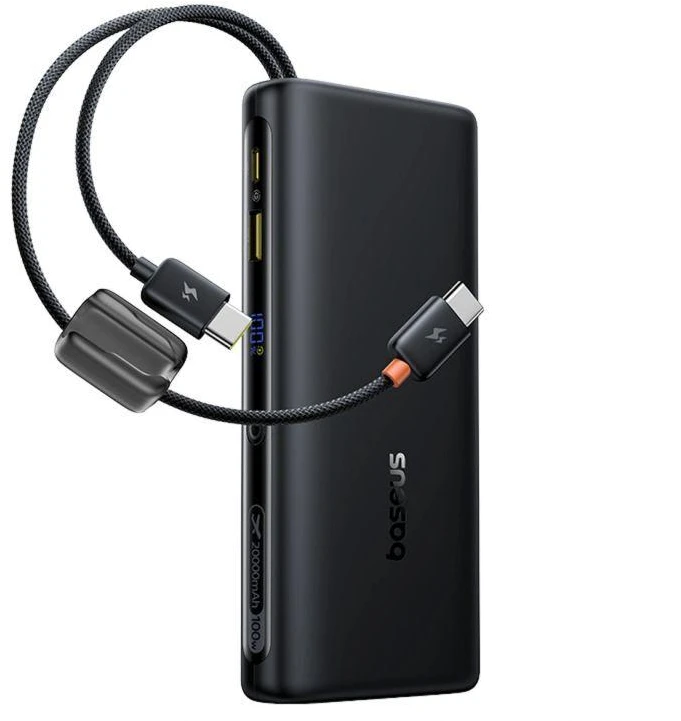 Baseus EnerFill FC41 20000 mAh USB-C 100W juoda