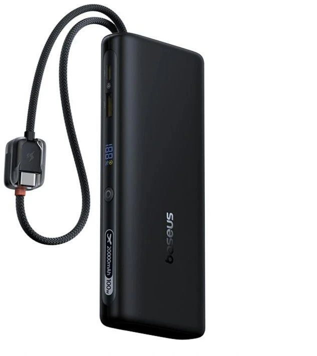 Baseus EnerFill FC41 20000 mAh USB-C 100W juoda