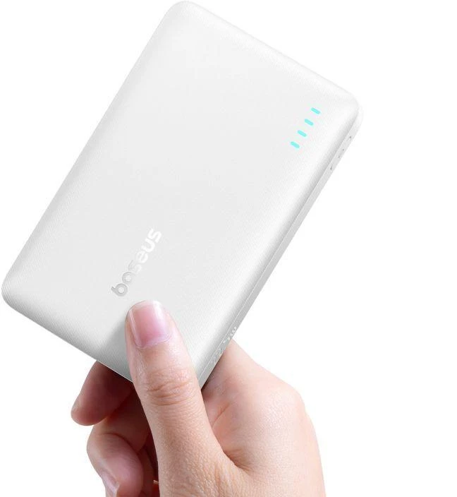 Baseus EnerFill FP21 10000 mAh USB-A USB-C 22.5W balta