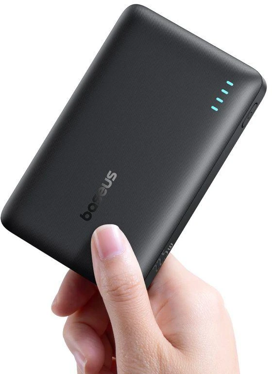Baseus EnerFill FP21 10000 mAh USB-A USB-C 22.5W juoda