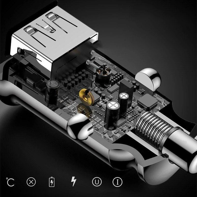 Baseus 12V USB kroviklis, 3.1A