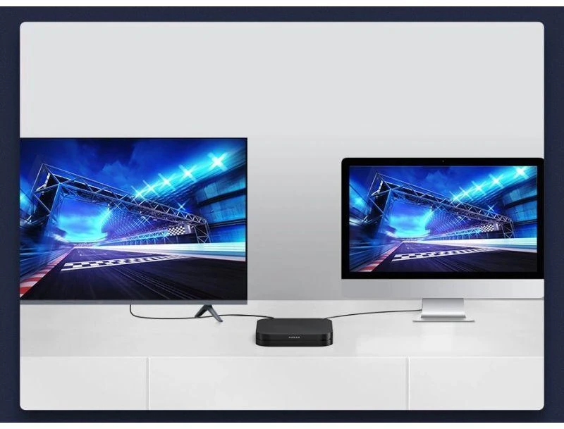 Kabelis HDMI-HDMI kištukai 3.0m (HDMI 2.1) juodas 8K 60Hz 48Gbps / 4K 120Hz, BASEUS