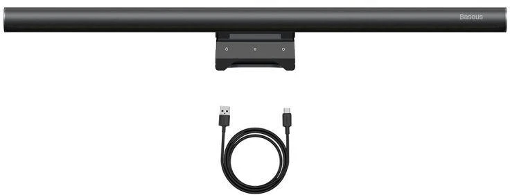 Baseus i-wok2 LED lempa stalinio kompiuterio monitoriaus ekrano apšvietimui, juoda (DGIW000101)