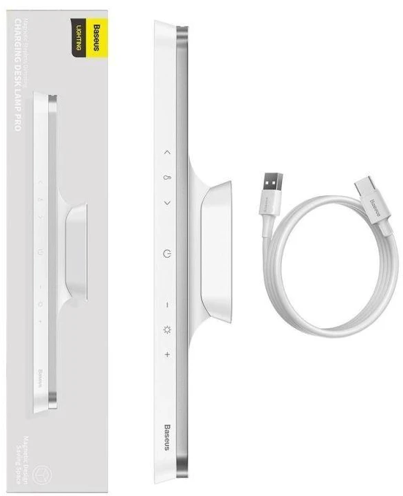 Baseus Įkraunamas šviestuvas pakabinamas po lentyna 5W 1800mAh, šviesos srautas ≥100lm