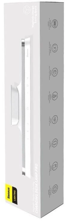 Baseus Įkraunamas šviestuvas pakabinamas po lentyna 5W 1800mAh, šviesos srautas ≥100lm