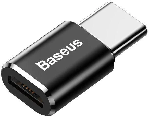 Adapteris Baseus USB C kištukas, micro USB B lizdas, OTG funkcija