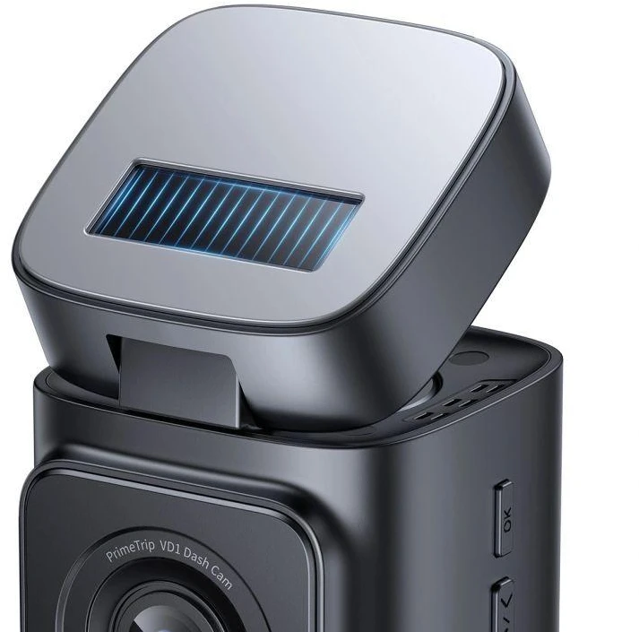 Baseus PrimeTrip VD1 Pro Car DVR 4K+1080p with Baterija - Juodas