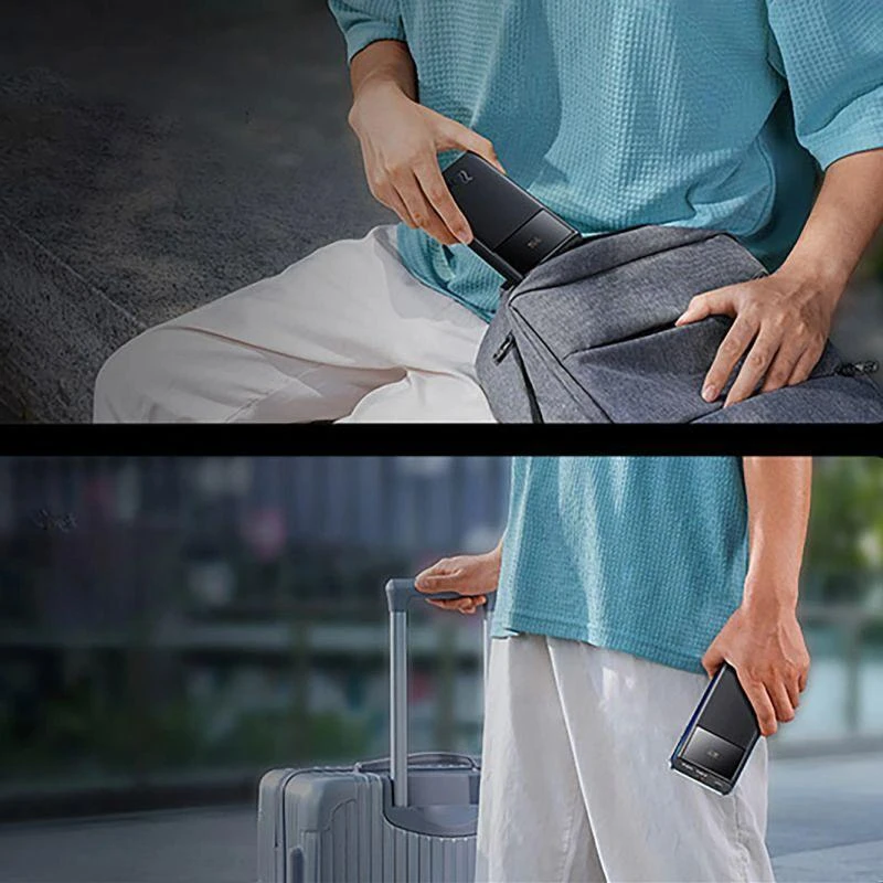 LiPo išorinis akumuliatorius (Powerbank) 20000mAh 22.5W su PD3.0 QC3.0 2xUSB + USB C Star-lord juodas BASEUS