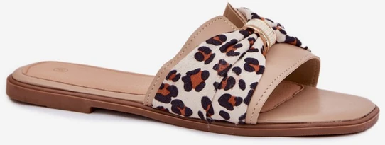 Basutės su gyvūnų rašto dirželiu Step in style
