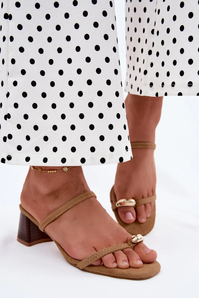 Basutės su kulnu Step in style