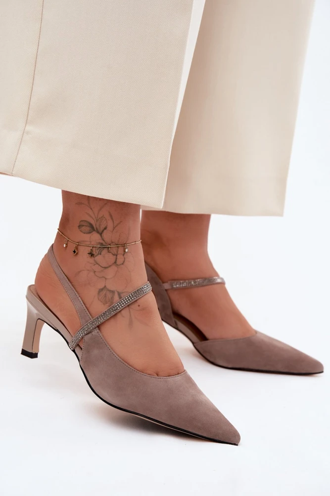 Basutės su kulnu Step in style
