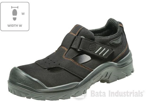 Bata Industrials Act 151 U MLI-B09B1 juodos spalvos sandalai