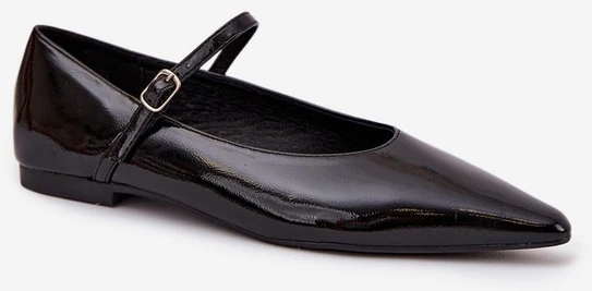 Bateliai lakiniai su dirželiu Jarelle – elegancijai ir patogumui kiekviename žingsnyje.