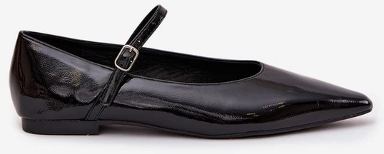 Bateliai lakiniai su dirželiu Jarelle – elegancijai ir patogumui kiekviename žingsnyje.