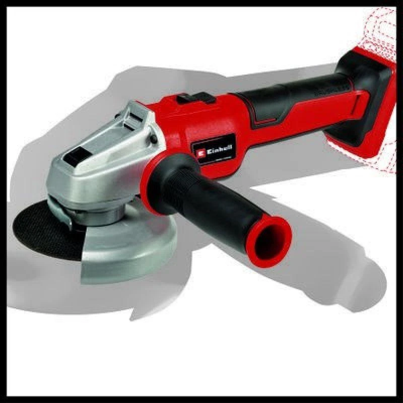 Kampinis Šlifuoklis - Einhell AXXIO 18/125 Q 12.5 cm Akumuliatorinis Juodas Raudonas