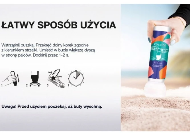 Batų dezodorantas Coccine Deo Fresh“