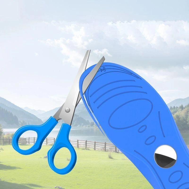 Hurtel Batų įdėklai – apsauginis dėklas, skirtas AirTag (155 mm–170 mm) – mėlynos spalvos
