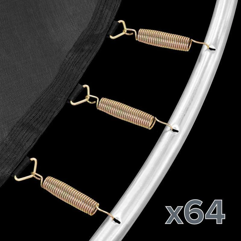 Trampolina Rebel Active PRO batutas 10ft / 305cm, tinklas, kopėčios