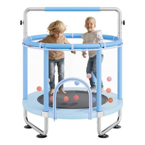 Vevor 138 cm batutas vaikams su tinklu viduje ir lauke