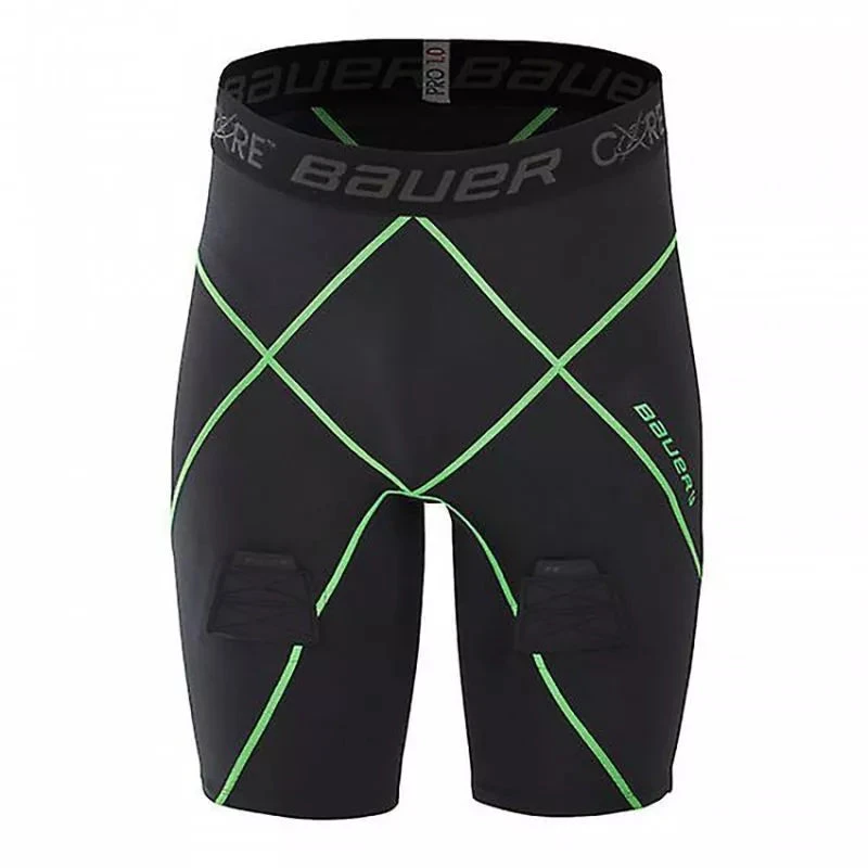 Bauer Core 1.0 apsauginiai šortai su šonkauliais suaugusiems