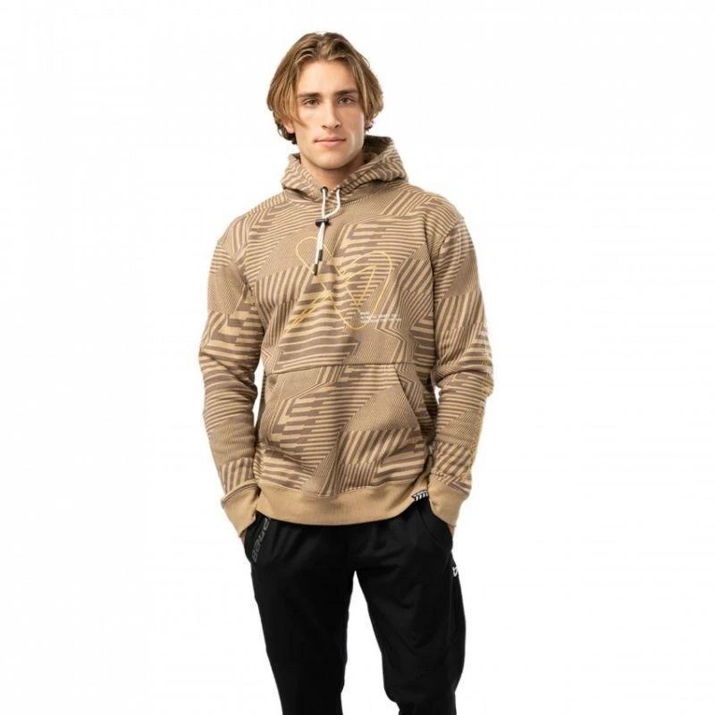 Bauer Fleece bliuzonas su kapišonu su spauda, Suaugusiųjų, M 1062286