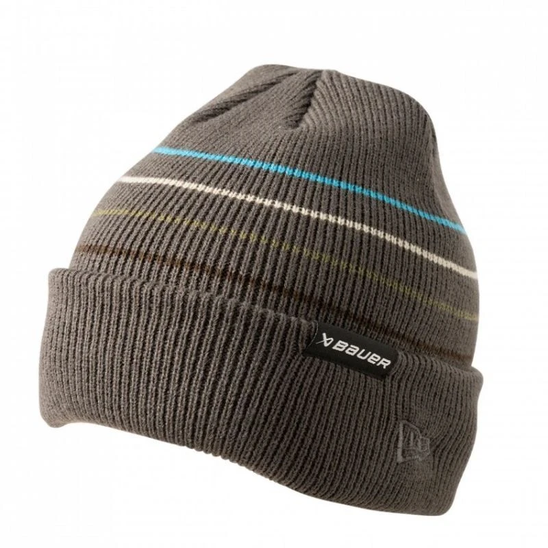 Bauer NE Dryžuota kepurė Jr 1062330 Žieminė kepurė
