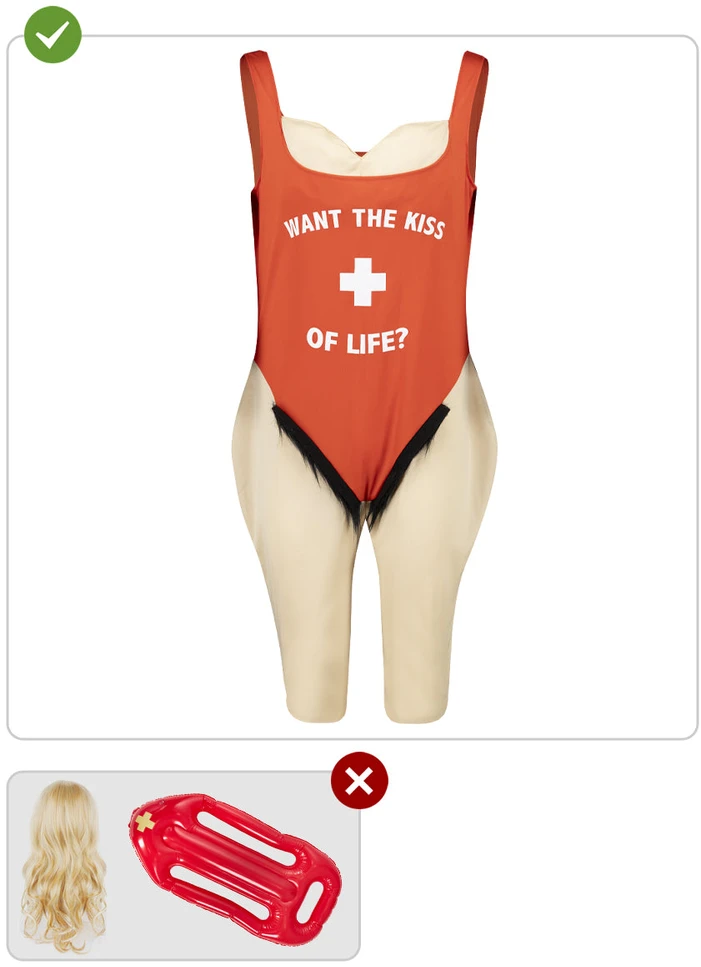 Baywatch kostiumas vyrams – Personažų