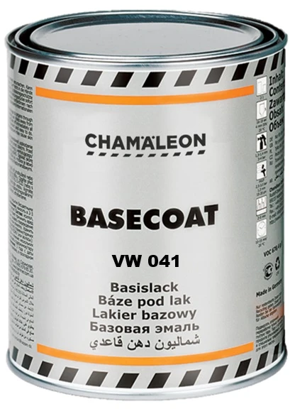 Baziniai dažai juodi VW 041 1L CHAMAELEON
