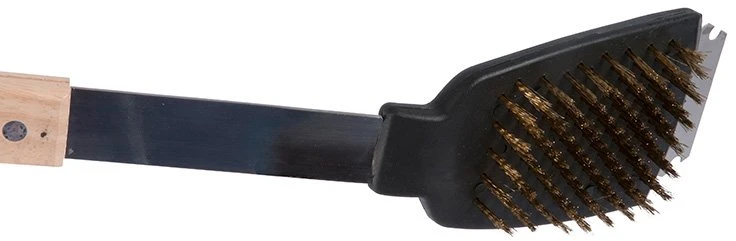 BBQ - grill cleaning brush 2 in 1 brush plus scraper