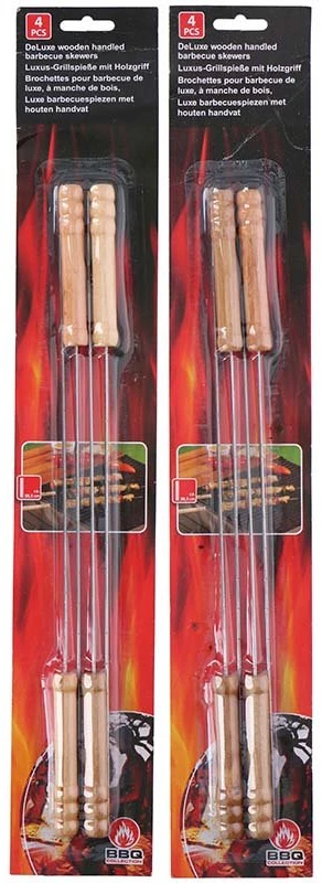BBQ Iešmų rinkinys 38 cm, 4 vnt.