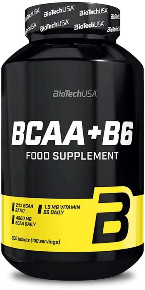 BioTech BCAA+B6 200 Tablečių