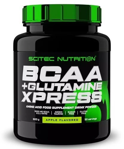 BCAA ir glutamino milteliai Scitec Nutrition BCAA + Glutamine Xpress 600 g