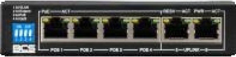 Šakotuvas SWITCH POE BCS-B-SP0402 4 PRIEVADŲ BCS BASIC