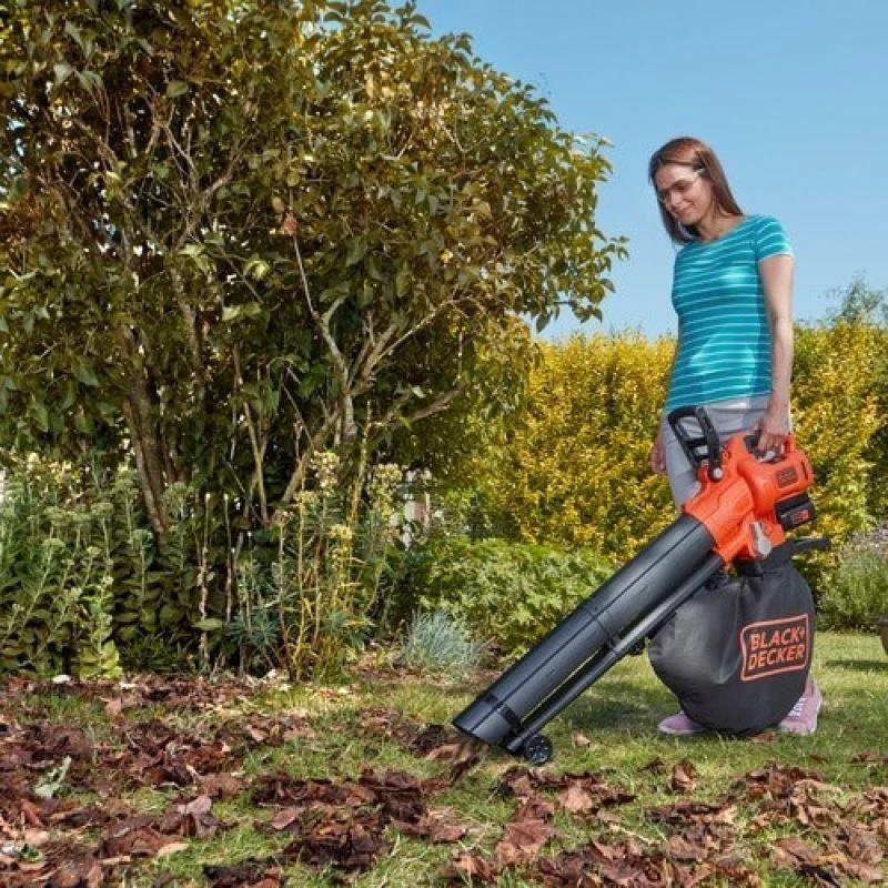 Black & Decker Juodas & Decker Akumuliatorinis lapų siurblys-pūstuvas Juodas & Decker BCBLV3625L1-QW; 36 V; 1x2,5 Ah akum.