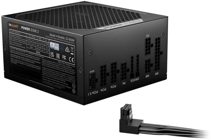 Be Quiet! tyliai! 2 galios zona 850 W