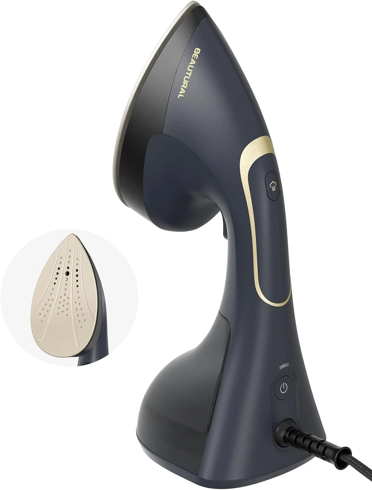 BEAUTURAL 2 in 1 rankinis garinis lygintuvas ir drabužių garintuvas 1500 W 722DE-0017