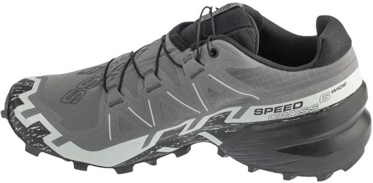 Bėgimo bateliai Salomon Speedcross 6 Wide L41744100 pilki 42 2/3
