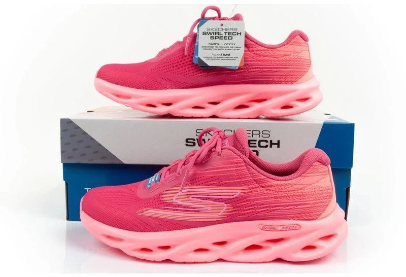 Bėgimo bateliai Skechers Go Run Swirl Tech Speed W 129501/HPPK