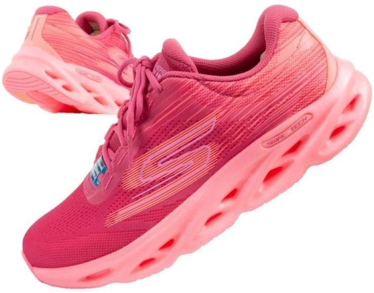 Bėgimo bateliai Skechers Go Run Swirl Tech Speed W 129501/HPPK