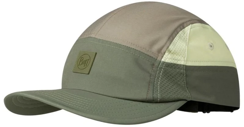 Bėgimo kepurė Buff 5 Panel Go Cap, chaki