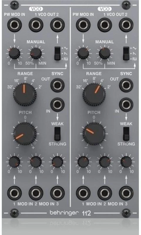 Behringer 112 DUAL VCO modulinio sintezatoriaus modulis