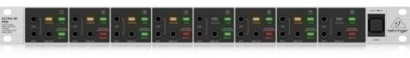 Behringer DI800 garsų maišiklis 8 kanalai Juoda, Sidabras