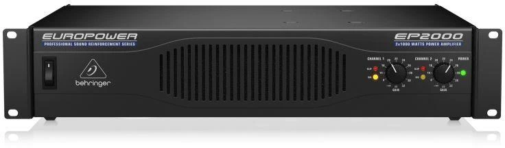 Behringer EP2000 garso stiprintuvas Pasirodymai / scena Juoda