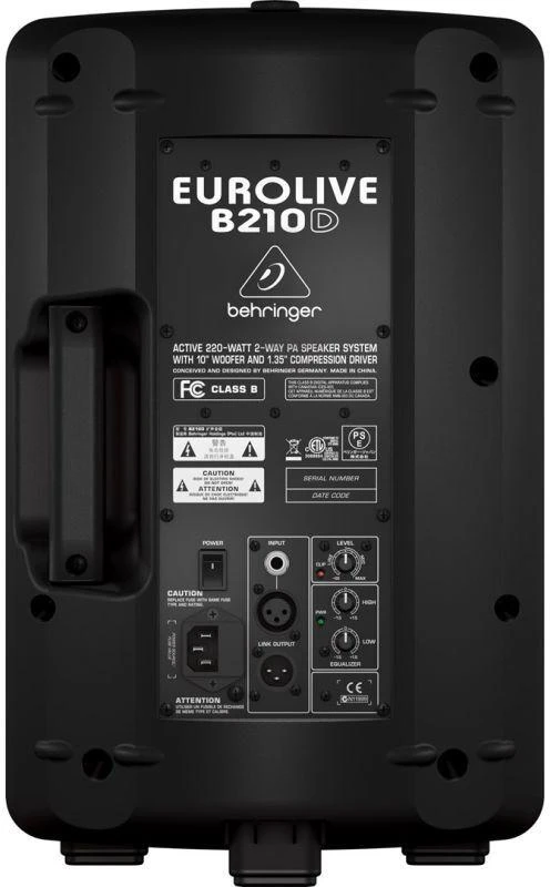 Kompiuterio kolonėlės Behringer EuroLive B210D Aktyvus garsiakalbis