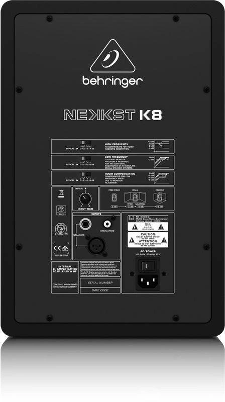 Behringer K8 juodos spalvos laidinis 150 W