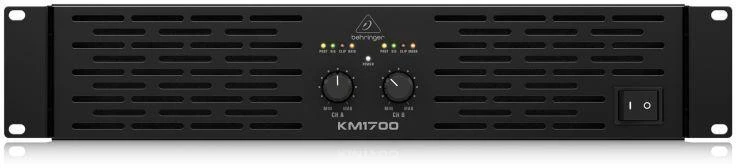 Behringer KM1700 garso stiprintuvas, skirtas pasirodymams ir scenai, juodas